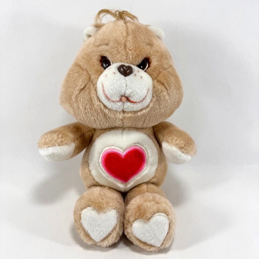Vintage 1983 Kenner Tenderheart Care Bear Stuffed Animal Plush